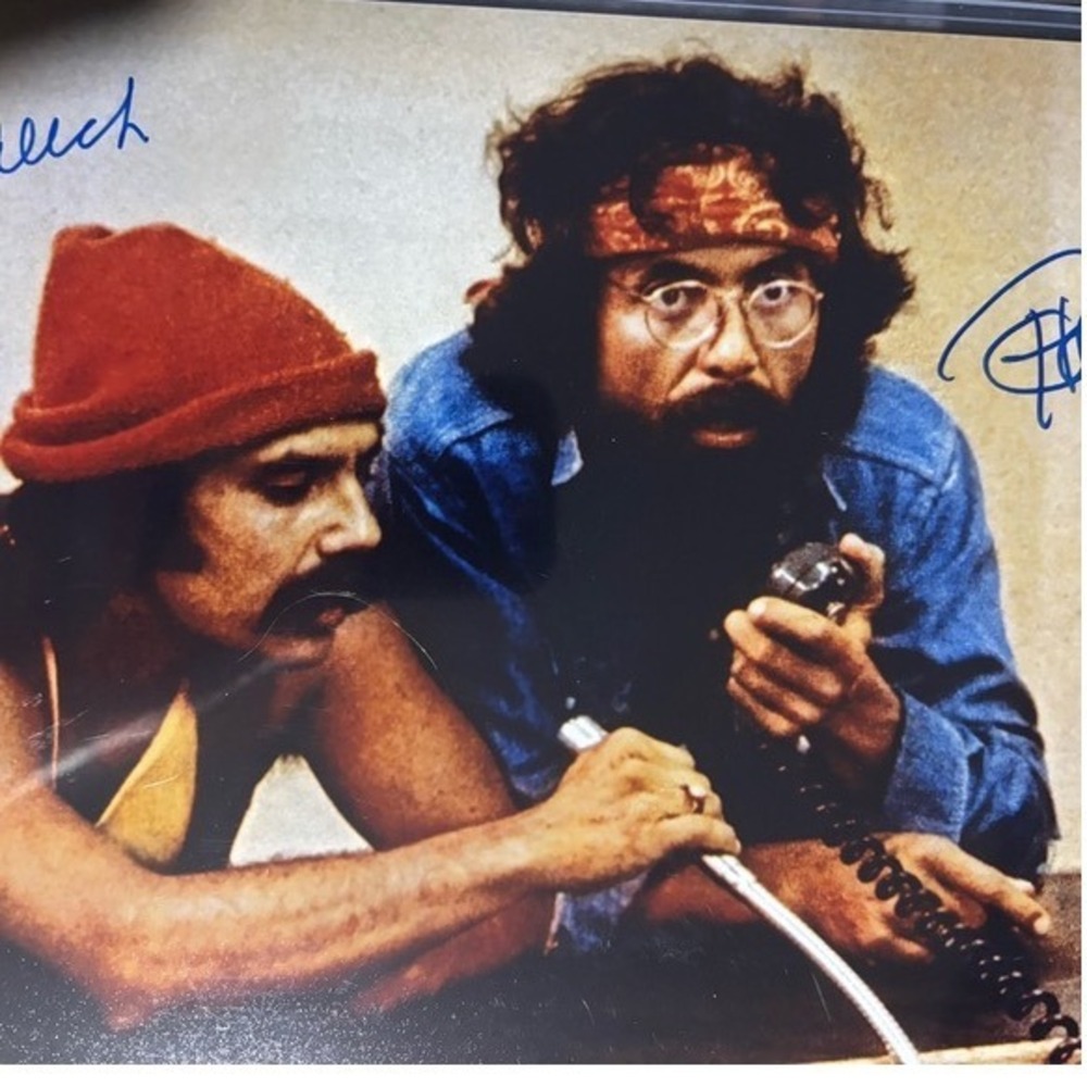 Cheech and Chong Autographed 8x10 Photo JSA COA Signed Comedy Memorabilia
